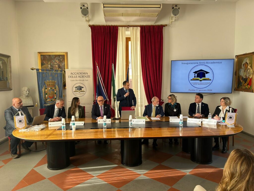 L’Accademia delle Scienze Lazio Meridionale vede la Luce a Formia